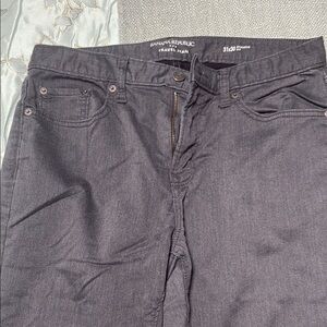 Banana Republic Men's Dark Gray Slim Jeans